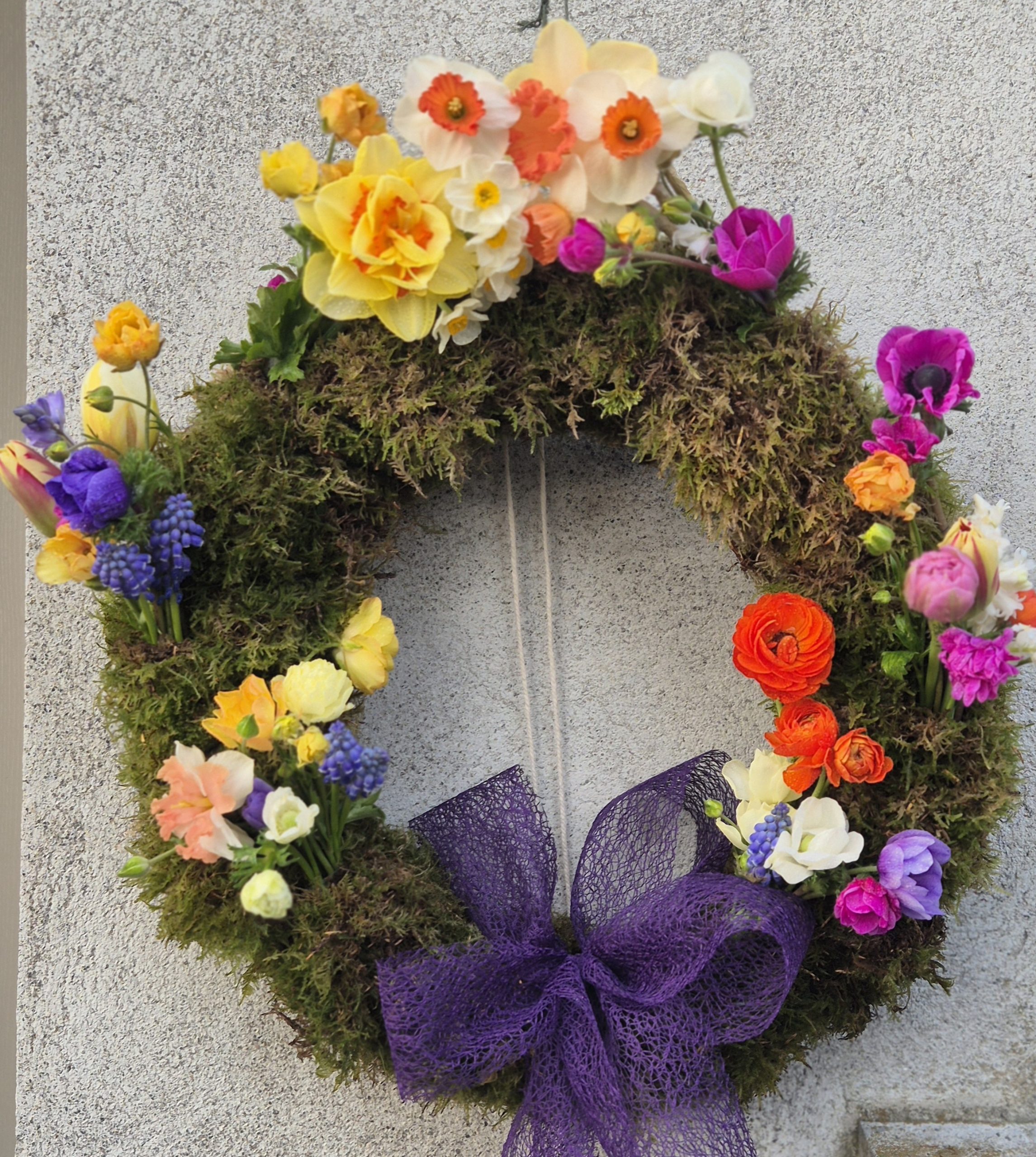 Spring Door Wreath Including Candle Making - Image 4