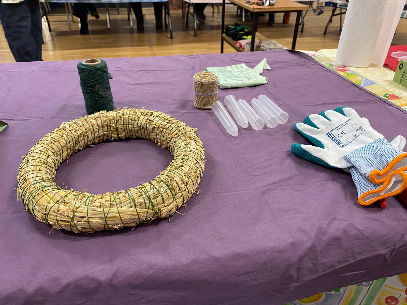 Spring Door Wreath Including Candle Making - Image 6