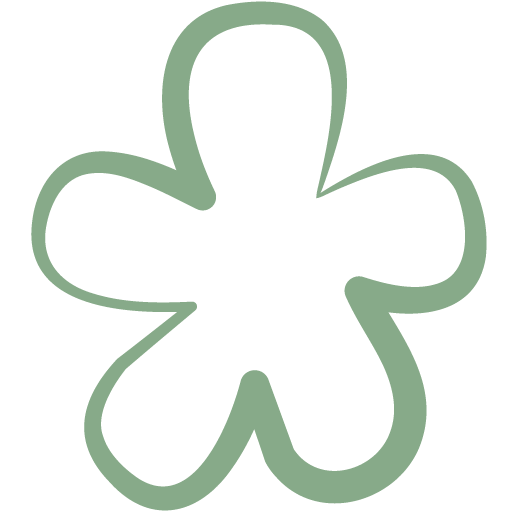 Olivias Flowers green flower icon