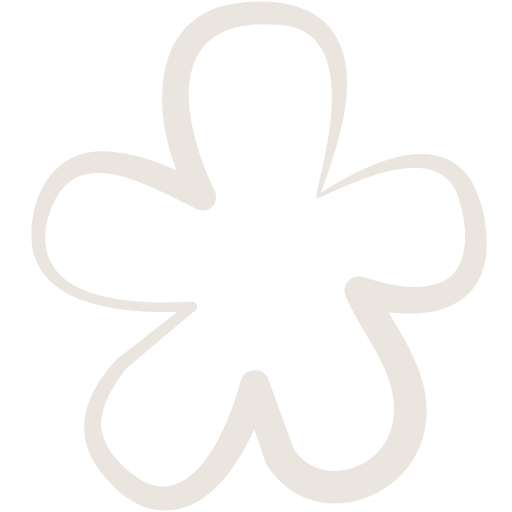 Olivias Flowers beige flower icon
