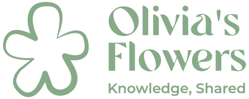 Olivias Flowers Green Logo