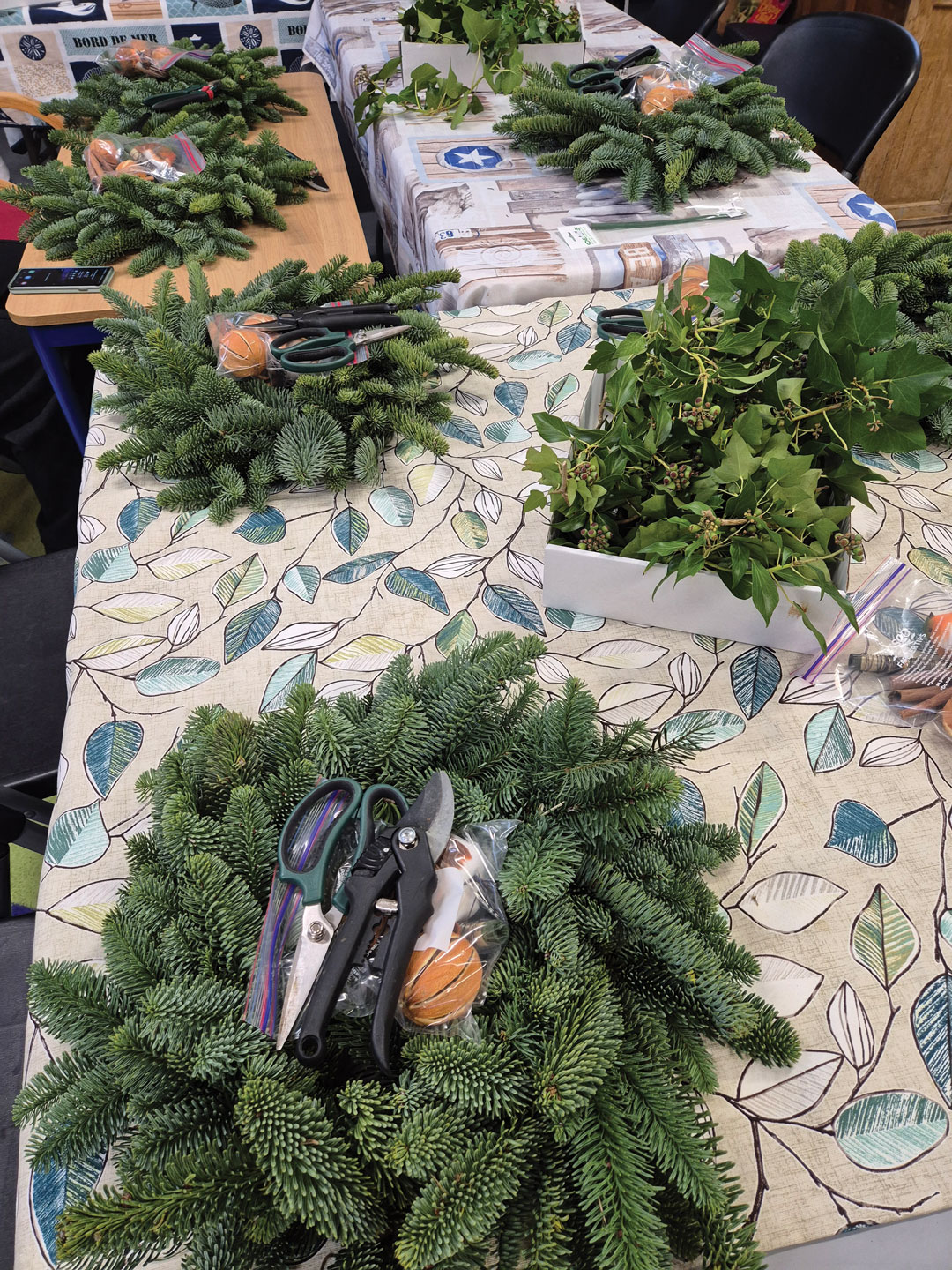 Olivias Flowers green wreaths
